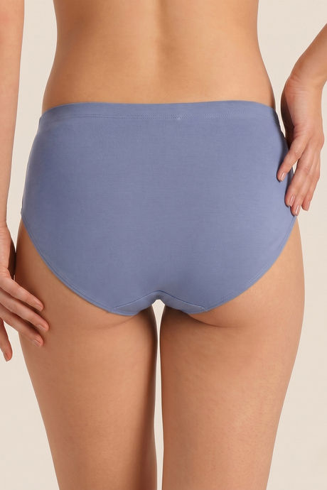Zivame Medium Rise Full Coverage Hipster Panty (Pack of 2) - Multicolor — image 7